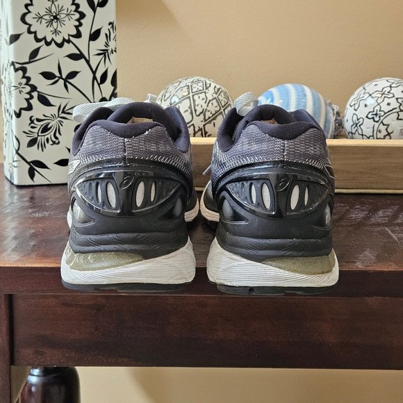 ASICS Men’s Gel Nimbus 20 Running Shoes, Gray/Black, Sz 13 - Picture 4 of 16
